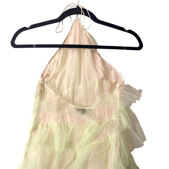 THE BAR Lou Tulle Halter Dress Sz 4 - Picture 8 of 8